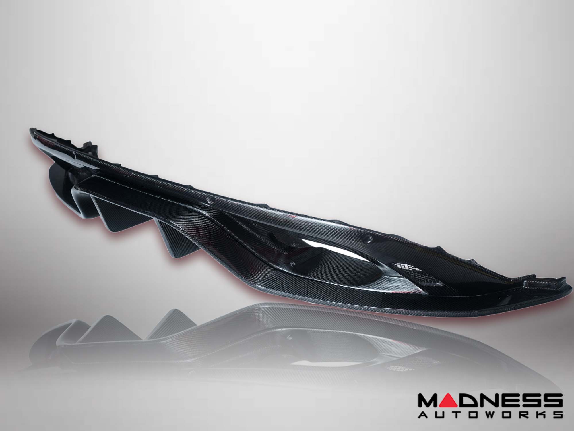 Jaguar F-TYPE Exterior Trim - Carbon Fiber - Rear Diffuser - Dual Side Exit Design